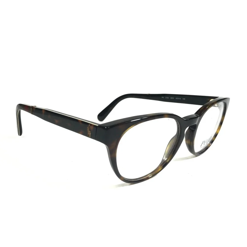 Polo Ralph Lauren Eyeglasses Frames PH2164 5003 Tortoise Round 49-19-145